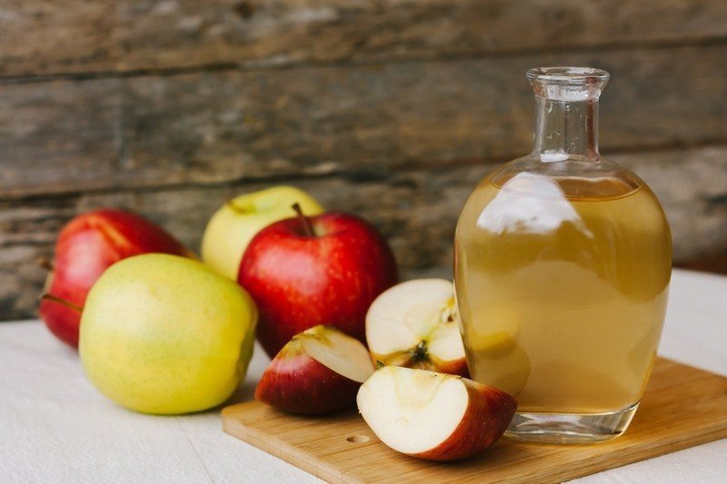 Яблочный уксус vinagre de manzana apple vinegar
