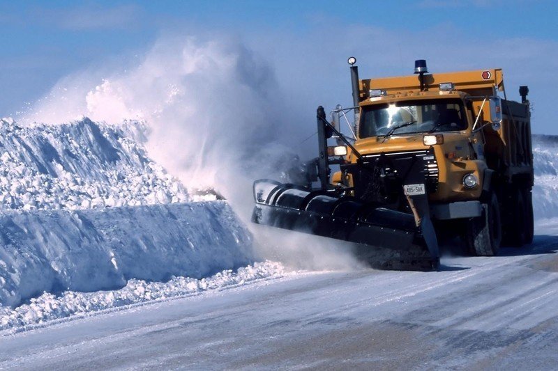 Снегоуборочная машина норвегия