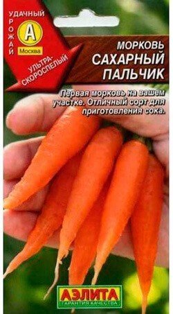 Аэлита морковь зимняя сладкая