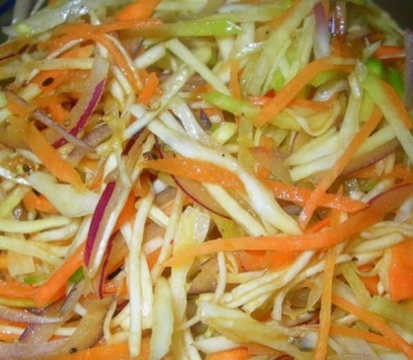 Салат из пастернака с морковью