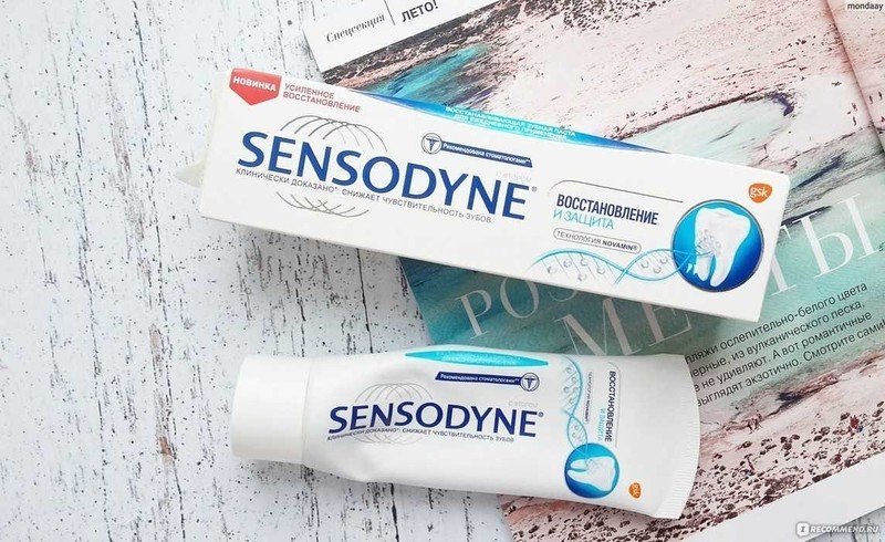 Зубная паста sensodyne глубокое очищение
