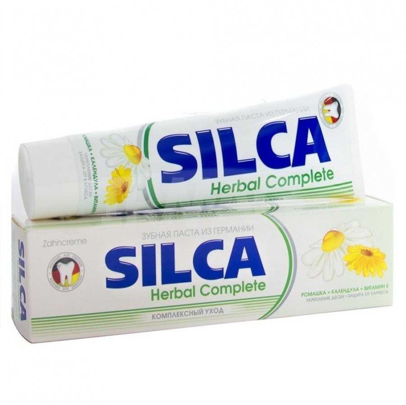 Зубная паста silca complete sensitive