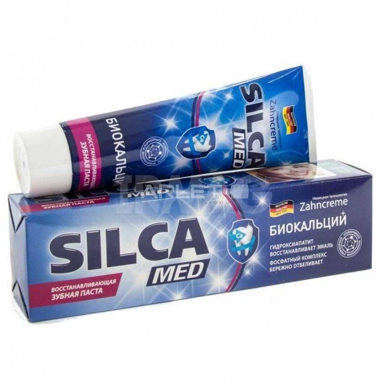 Зубная паста Silcamed Биокальций